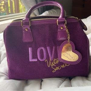 Vintage Victoria’s Secret handbag/makeup bag